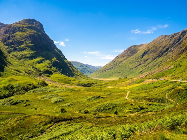 highlands in summer